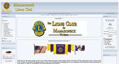 Desktop Screenshot of mamaronecklionsclub.clan-sites.com